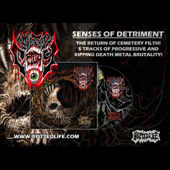 CEMETERY FILTH Senses of Detriment [CD]